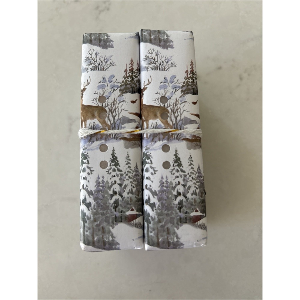 Castelbel‎ Bath Ltd Editions Winter Pine Soap 7oz Bars Set Of 2 Made In Portugal - Picture 2 of 3